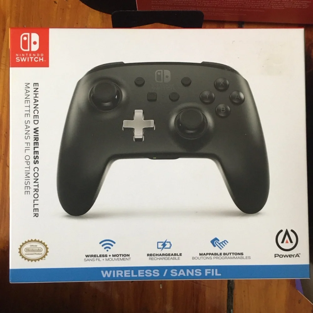 NIB PowerA Nintendo Switch Charger Controller and Travel Case Accessories Bundle
